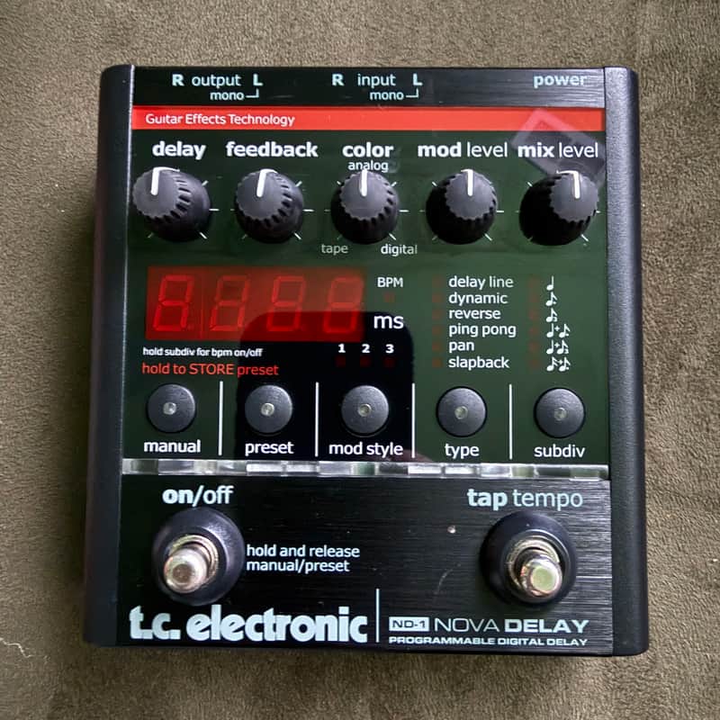 TC Electronic ND-1 Nova Delay
