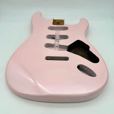 HooDoo Stratocaster Body Roasted Ash Pink Metallic hsb5311 image 5