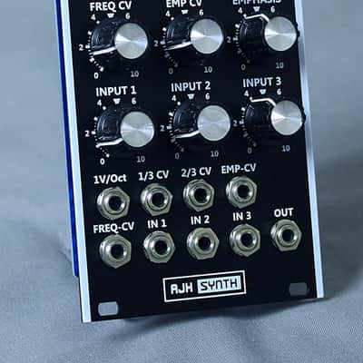 AJH Synth MiniMod VCF Eurorack Module (Vintage Black) image 1