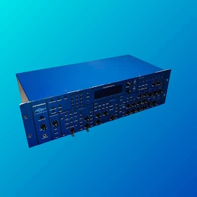 Novation Supernova Polyphonic Rackmount Synthesizer 1998 - Blue image 3