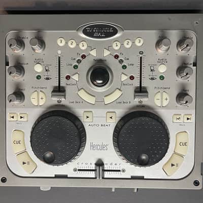 Hercules DJ Console MK2 Portable Controller w/ Software CD and USB Cable - Grey image 2