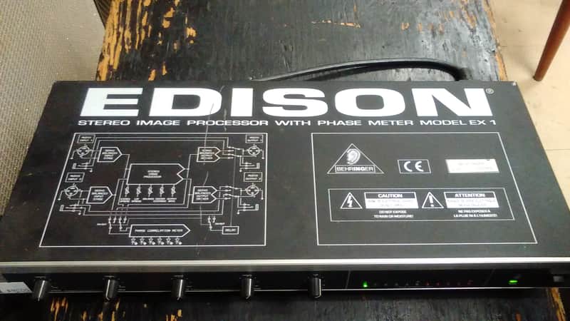 Behringer Edison Stereo Image Processor EX1 | Reverb