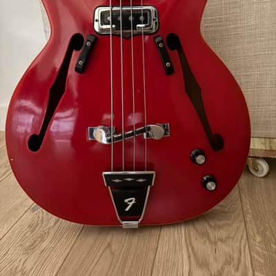 Fender Coronado Bass I 1967 - Cherry Red image 1