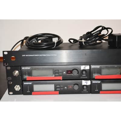 Shure SLX4 H5 4-Channel Wireless Microphone System – Complete Package with UA844, Antennas & Handhelds image 2