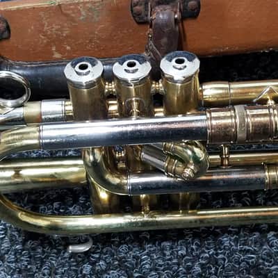 Ek blessing super artist Cornet Late 1930s Brass/nickel image 6