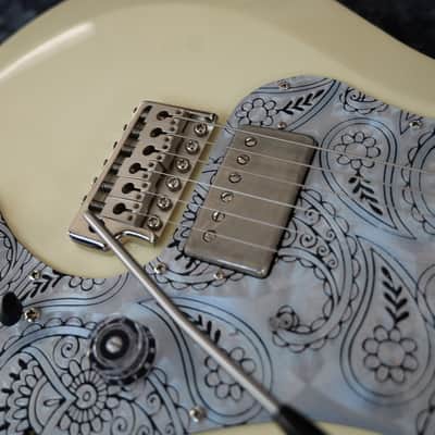 PRS Paul Reed Smith Lightweight 6.6LB S2 Standard 22 Dots Inlay Gloss Antique White Custom Pickguard Aged pickups image 4
