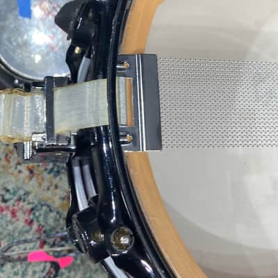 Terry Bozzio's DW - 5.5x13" Craviotto Solid Shell Snare Drum - Transparent Purple Lacquer - Autographed! image 20
