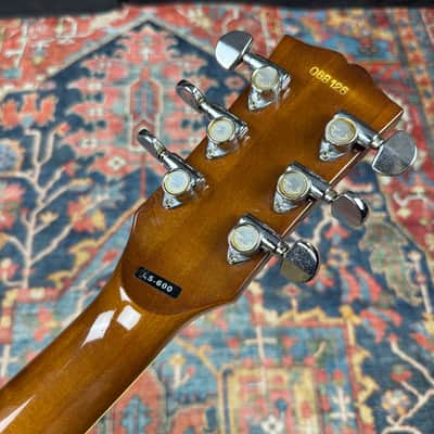 *Video* Aria Pro II Les Paul Gold Top Model LS600 Slab Mahogany - 1980 image 21
