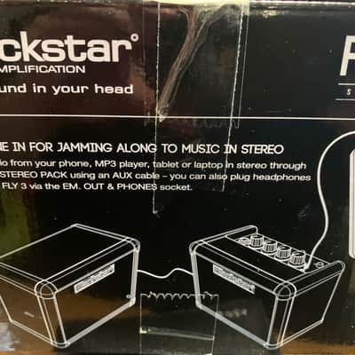 Blackstar Fly 3 3-Watt Mini Guitar Combo/Cabinet Stereo Pack 2014 - Present - Black image 3