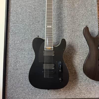 ESP E-II T-B7 Baritone 2017 - Present - Black Satin image 1