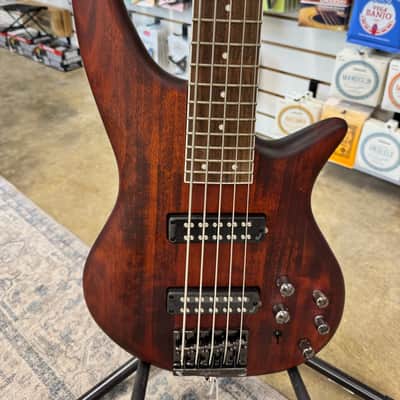 Jackson JS Series JS3V 5-String Spectra Bass - Walnut Satin image 4