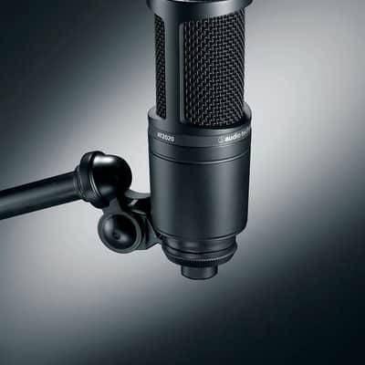 Audio Technica AT2020 Studio Recording Microphone-Cardioid Condenser Mic image 1