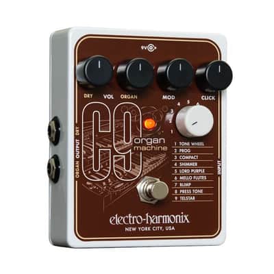 EHX Electro Harmonix C9 ORGAN MACHINE Guitar Effects Pedal 9.6DC-200 PSU included image 1