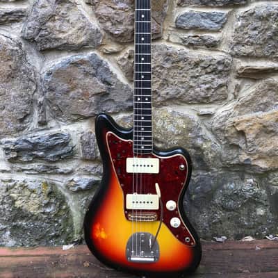 Fender Jazzmaster 1966 Sunburst Gold Hardware image 2