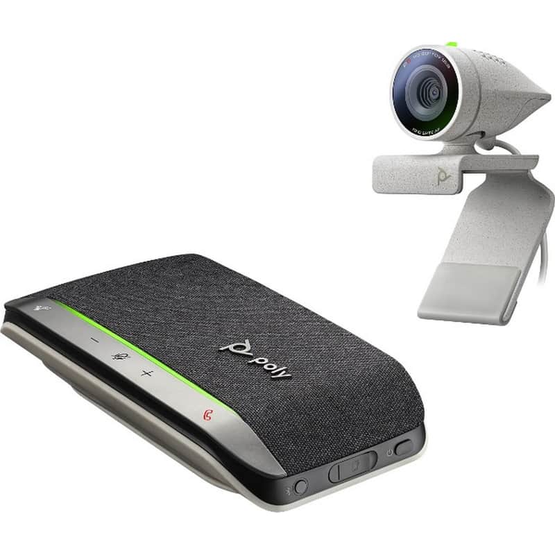 Poly - Studio P5 Webcam with Poly Sync 20+ Speakerphone Kit (Plantronics + Polyc image 1