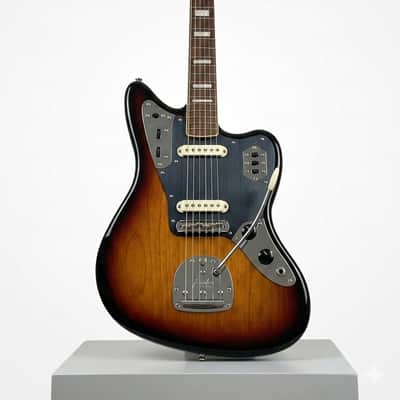 New Fender Jaguar Electric Guitar Brushed Anodized Aluminum Pickguard Scratch Plate Pick Guard Jaguar image 2