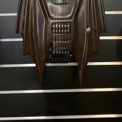 elyra VLAD  special custom guitar made in Germany - one-of-a-kind - brown - single piece worldwide image 14
