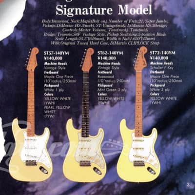1994 Fender Yngwie Malmsteen Stratocaster ST72-140YM Premium series made in Japan MIJ w/case image 25
