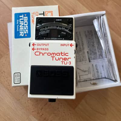 Boss TU-3 Chromatic Tuner 2009 - Present - White image 2