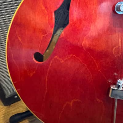1967 Epiphone Riviera Cherry image 7
