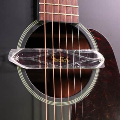 Gretsch Jim Dandy Deltoluxe Dreadnought - Walnut Fingerboard, Black image 6