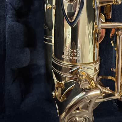 Yamaha YAS-62 Alto Saxophone purchased new 2/2024 - Brass image 4