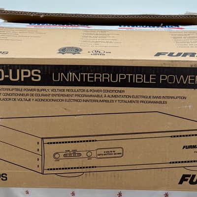 Furman F1000-UPS Uninterruptible Power Supply/Conditioner 2010s - Black (Open Box) image 2