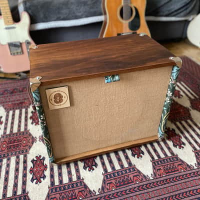 Heavy Seas 1x12 guitar cab Custom - Blackthorns / Golden Oak image 7
