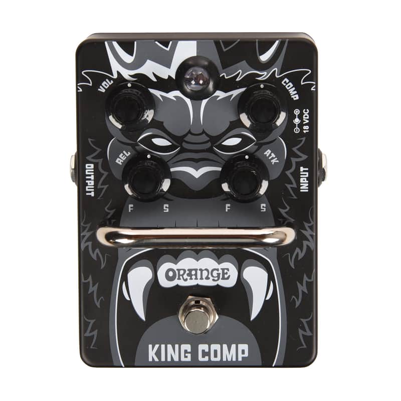 Orange King Komp Compressor Pedal image 1