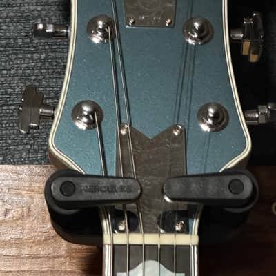 Gretsch G6136T-140 140th Anniversary Double Platinum Falcon 2023 - Present Two-Tone Stone Platinum / Pure Platinum image 5