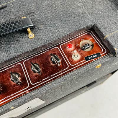 Vox AC15 Twin Bass 2x12" Combo Amplifier 1964 - Black image 10