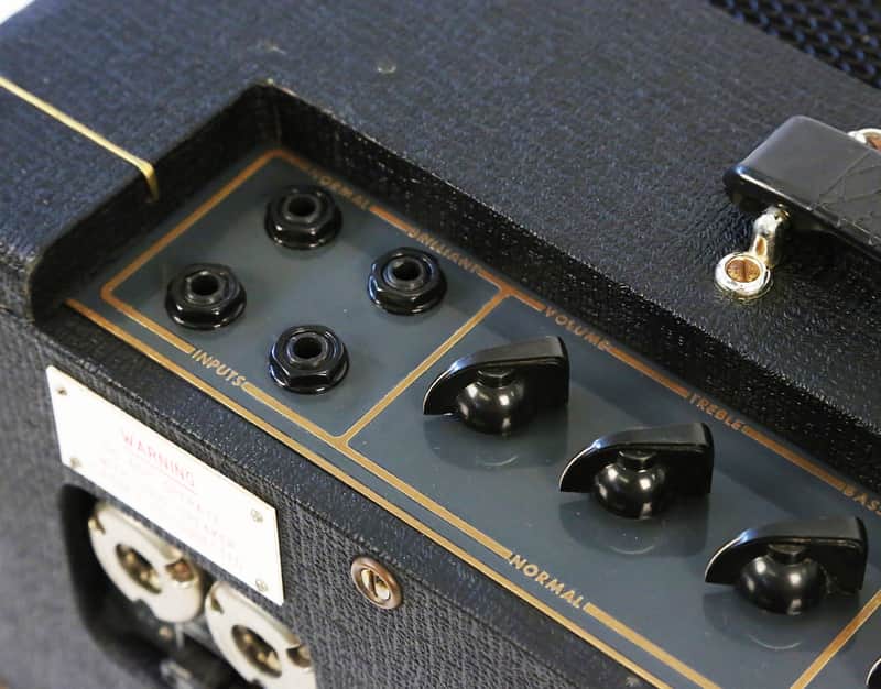Vox AC-50/4 2-Channel 50-Watt Diode-Rectified Guitar Amp Head 1965 - 1966 image 3