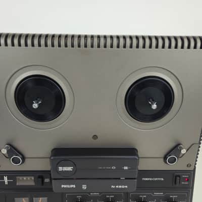 Philips - N4504 - Stereo Tape Deck - New belts - Dust cover image 6