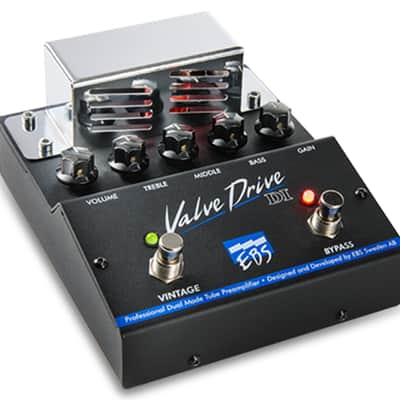 真空管 プリアンプ エフェクター EBS Valve Driveオーバードライブ EBS ValveDrive DI 2015 | Reverb