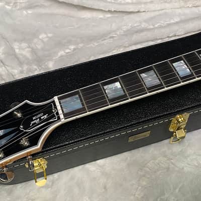 NEW! Gibson Dealer Select Custom Shop Les Paul Custom AAA Figured Flame Top - Transparent Green / Natural Back - Authorized Dealer - WOW! Only 8.7 lbs - G07689 image 10