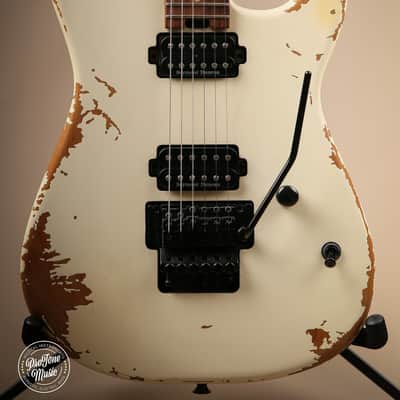 Charvel Pro Mod Relic San Dimas HH Floyd Weathered White image 1