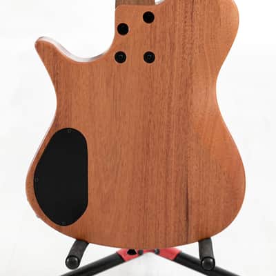 2019 Kiesel Zeus Mahogany Headless Guitar in Natural image 4