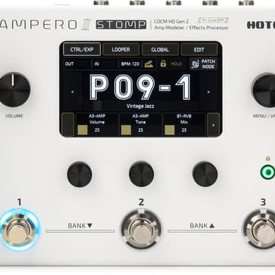 Immagine Hotone Ampero II Stomp Amp Modeler and Effects Processor Pedal - 1