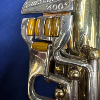 Buescher 400 Top Hat and Cane 1949 - Re Lacquer image 13