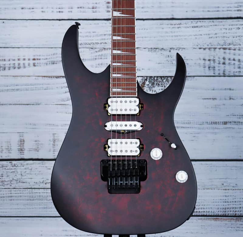 Ibanez RG470DXW RG Standard Electric Guitar | Wine Red Frozen Matte image 1