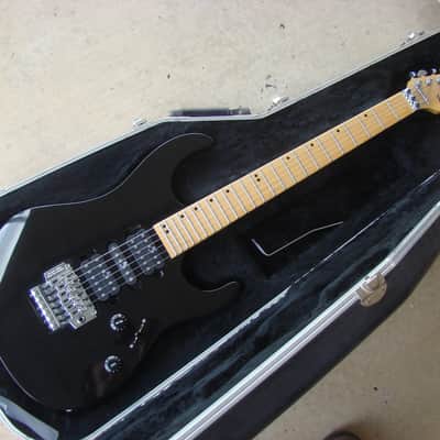 1990's Washburn Mercury II Series MG340-B 1990's Black HSH Electric Guitar image 1