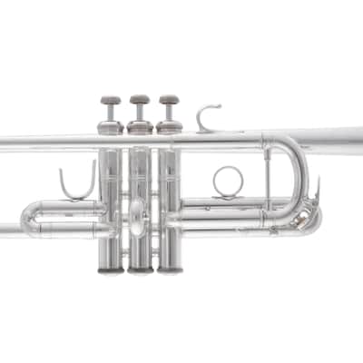Bach Stradivarius Trumpet in C, Silver Plate C190SL229F image 1
