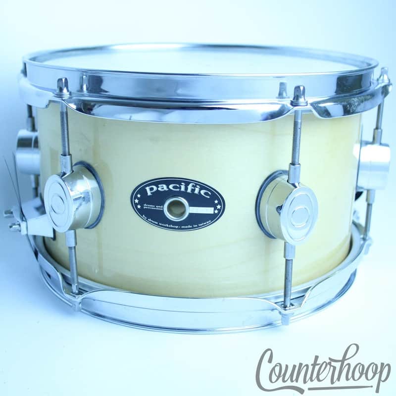 *PDP Pacific by DW Soprano Maple Snare 10"x6" Piccolo Auxiliary Drum Natural* image 1