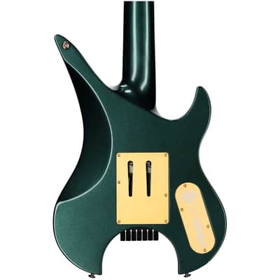 Schecter Synyster Gates 7 Headless Left-Handed Electric Guitar, Oak Green image 5