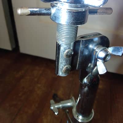 Vintage Ludwig Atlas Snare Stand 70s Blue / Olive image 8