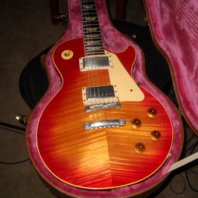 Gibson Les Paul Leo's 59 Reissue 1982 Cherry Sunburst image 1