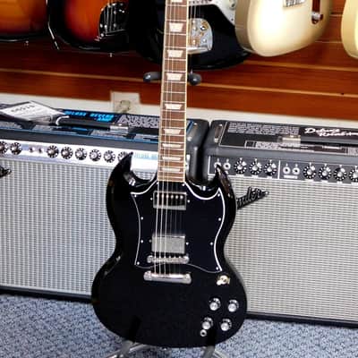 2025 Epiphone SG Standard Electric Guitar w/ Case! Gloss Black! VERY NICE!!! image 2