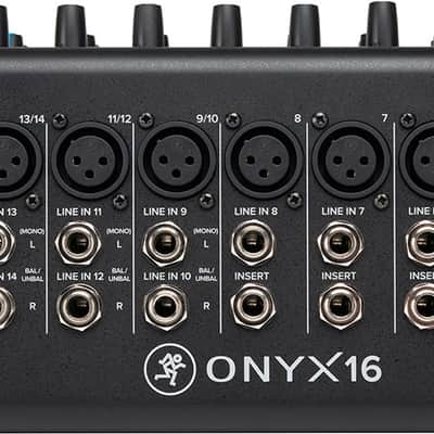 Mackie ONYX16 16-Channel Analog Mixer w/ Multi-Track USB/3-Band EQ+Bluetooth image 5