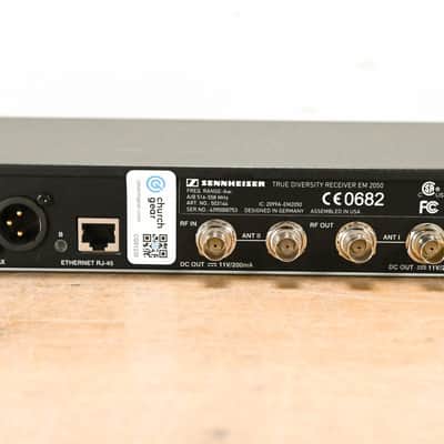 Sennheiser EM 2050 Dual-Channel Wireless Receiver Aw Range: 516-558 MHz CG01230 image 7