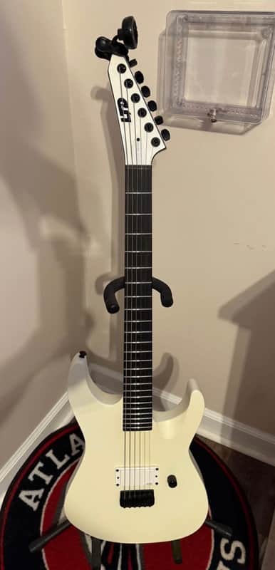 ESP LTD M-HT Arctic Metal 2021 - Present - Snow White Satin image 1
